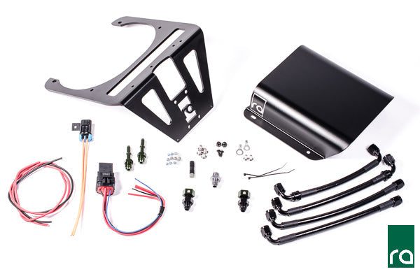 Radium Engineering Turbo Fuel Cell Surge Tank Install Kit (FST Not Included) for Porsche 996