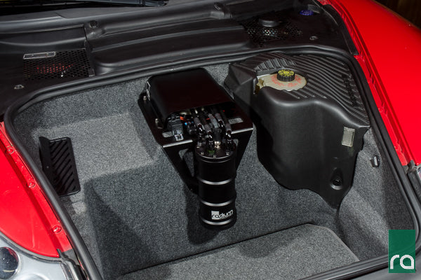 Radium Engineering Turbo Fuel Cell Surge Tank Install Kit (FST Not Included) for Porsche 996