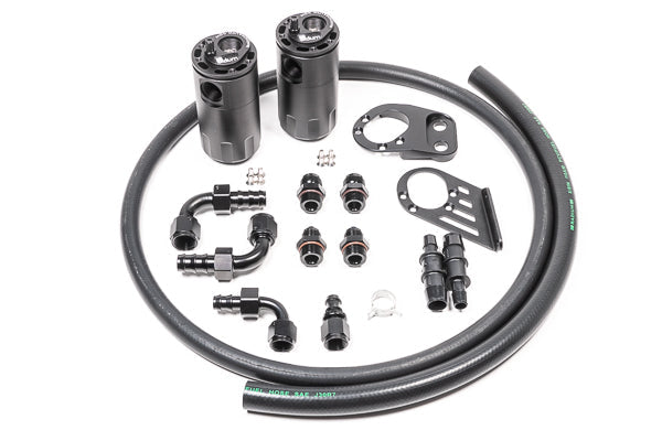 Radium Engineering Dual Fluid Lock Catch Can Kit for Ford Fiesta ST 2013-2018