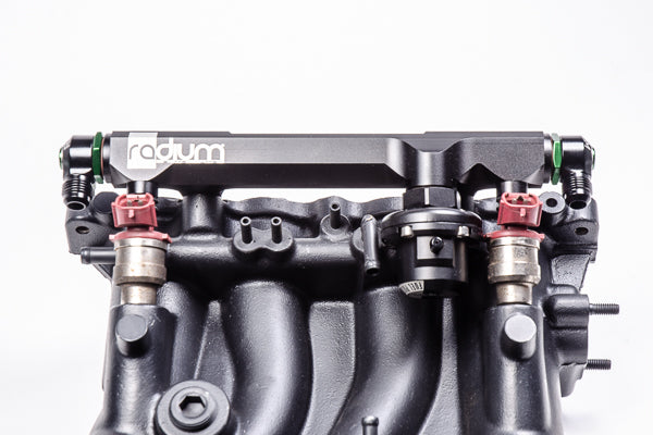 Radium Engineering Secondary Fuel Rail for Mazda Cosmo JC 13B-RE