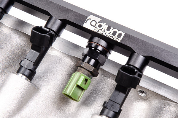 Radium Engineering Secondary Fuel Rail for Mazda Cosmo JC 13B-RE