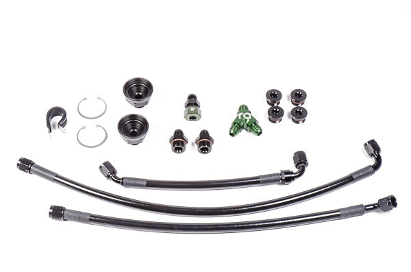 Radium Engineering Fuel Rail Plumbing Kit for Nissan 350Z 07-09/370Z/Skyline V36/Infiniti G35/G36 V36 VQ35HR/VQ37VHR