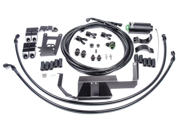 Radium Fuel Hanger Feed Kit w/Microglass Filter - Nissan GT-R R35