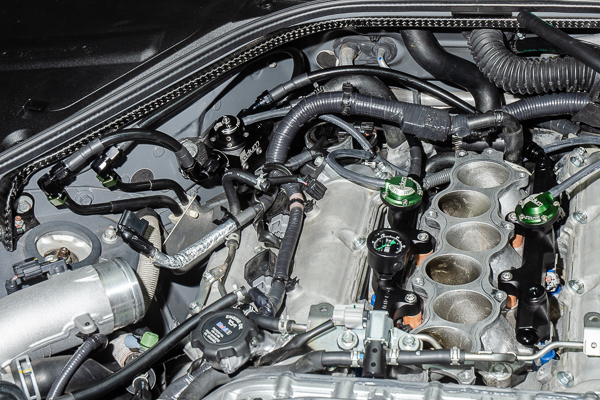 Radium Engineering Fuel Rail Kit for Nissan GT-R R35