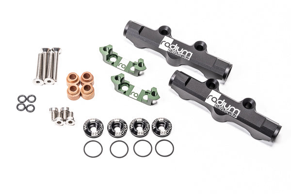 Radium Engineering Side Feed Conversion Fuel Rails for Subaru WRX/STI 1994-1996 V1-V2