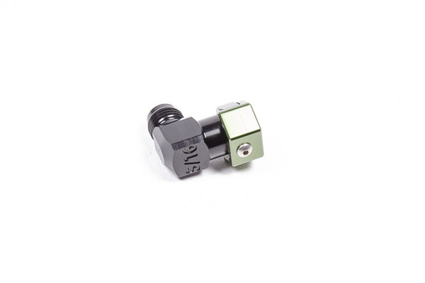 Radium Engineering 20-0600 5/16" SAE Female to 6AN Male Fitting, Low Profile 90°