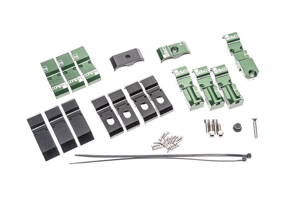 Radium Engineering Fuel Brake Line Retainer Kit for Nissan Silvia S13, S14, S15/Skyline R32, R33, R34