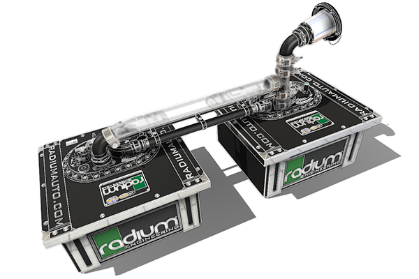 Radium Engineering Saddle Tank Fuel Cell Conversion Kit