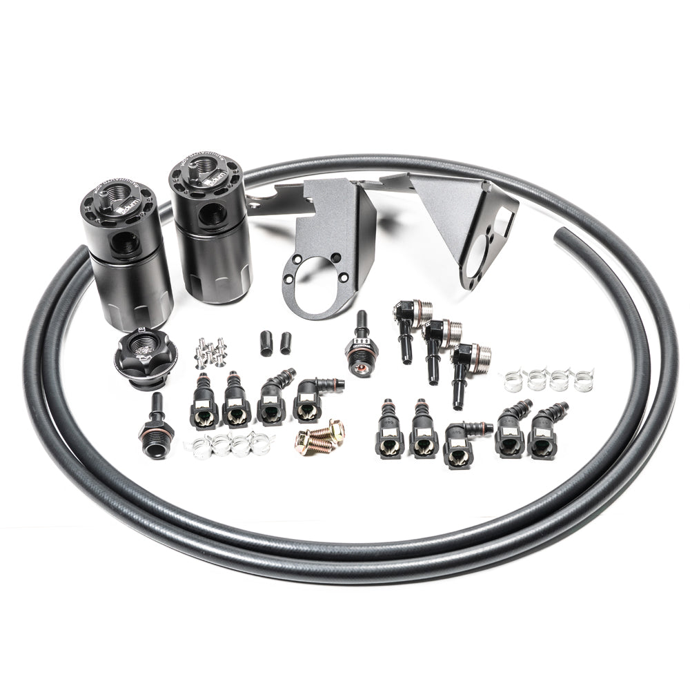Radium CCV Fluid Lock Catch Can Kit, Chevrolet Corvette C6 (2005-2013)