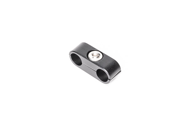 Radium Hose Separator Clamp, 2-Way Threaded