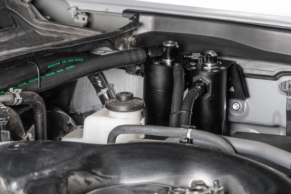 Radium Dual Fluid Lock Catch Can Kit, Toyota Tacoma (2005-2023)