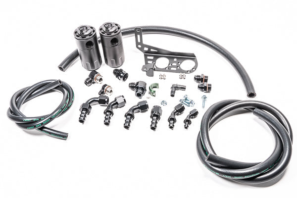 Radium Engineering Dual Fluid Lock Catch Can Kit for Lamborghini Gallardo LP 2008-2014