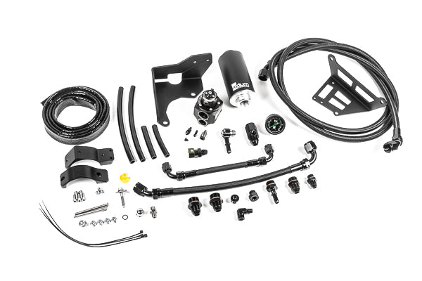 Radium Engineering Fuel Hanger Plumbing Kit with Microglass Filter for Chevrolet Corvette C7 2014-2019