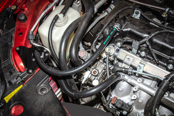 Radium Engineering Dual Fluid Lock Catch Can Kit for Mitsubishi Evo X
