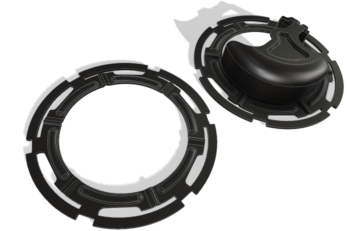 Radium Engineering Fuel Tank Lock Ring for Chevrolet Corvette C8