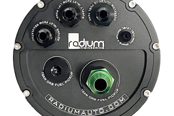 Radium Engineering Fuel Surge Tank for External Pumps - iilumolab