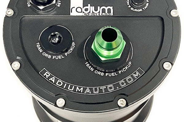 Radium Engineering Fuel Surge Tank for External Pumps - iilumolab