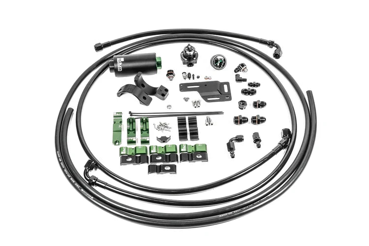 Radium Engineering Fuel Hanger Plumbing Kit for Mitsubishi EVO 1-6