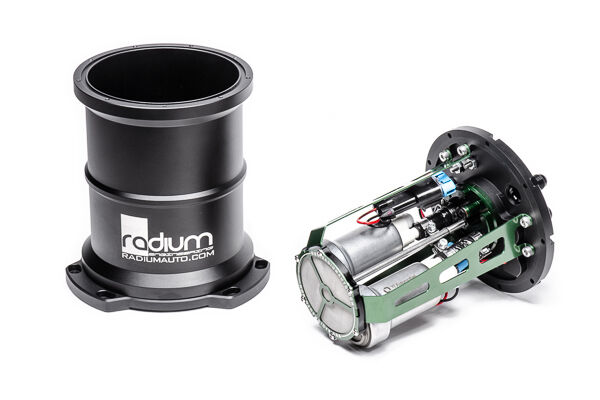Radium Engineering MPFST-R Multi-Pump Fuel Surge Tank (Built-In Regulator)