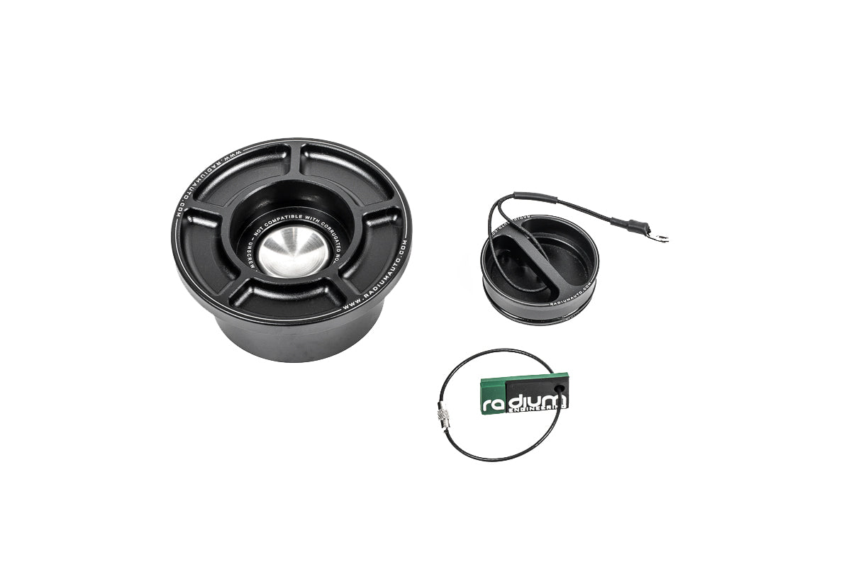 Radium Engineering Remote Mount, SVF, Swing Valve Filler, Cap