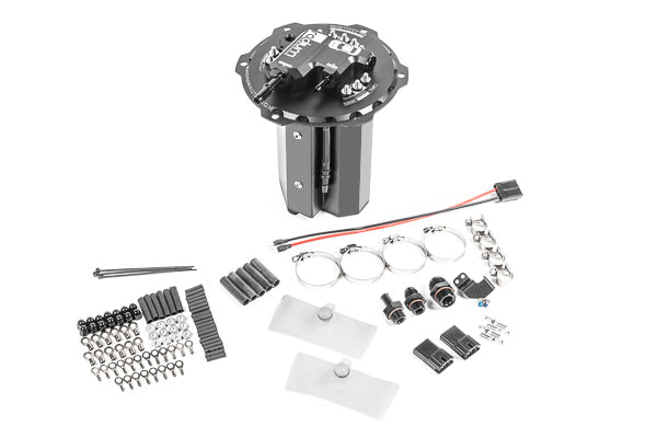 Radium Engineering Fuel Pump Hanger for Mitsubishi Lancer Evolution X - DW400 (Pumps Not Included)