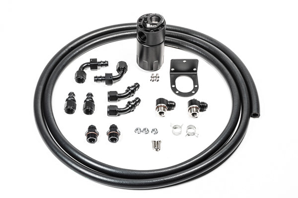 Radium Engineering Single Catch Can, 8An Kit, Fluid Lock