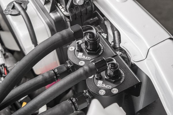 Radium Dual Fluid Lock Catch Can Kit, Toyota Tundra (2007-2021)