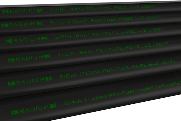 Radium Engineering E85 Safe Reinforced PCV/Fuel Hose - Sold Per Foot