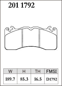 DIXCEL Front Brake Pads for Ford Mustang 5.0 GT / Bullitt (S550 | FM / FN) - iilumolab