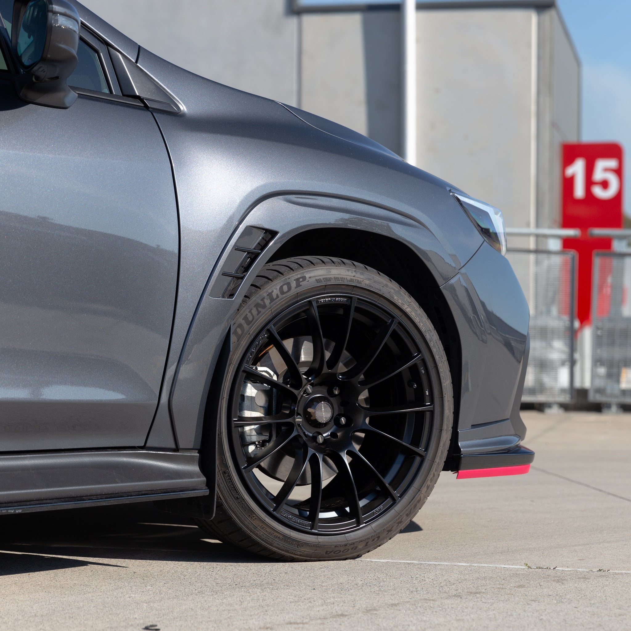 Aeroflow Dynamics S-Spec Paint Matched Fender Flares (+10mm) For Subaru WRX VB 2022-2025 [Paint Matched]