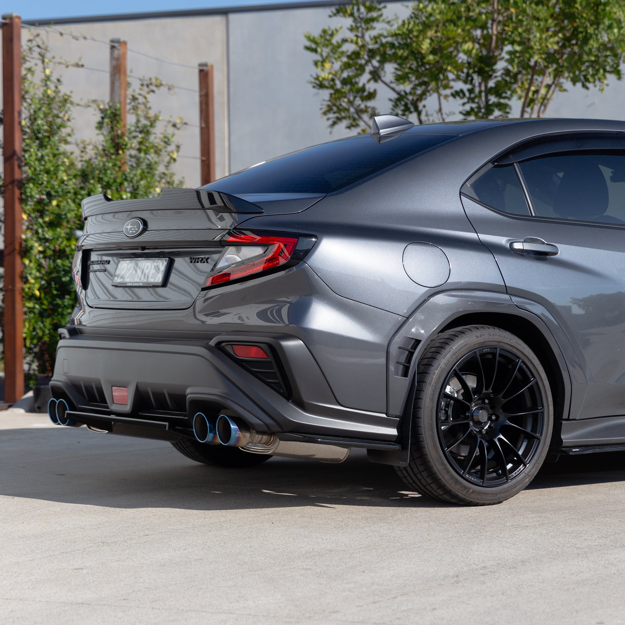 Aeroflow Dynamics S-Spec Paint Matched Fender Flares (+10mm) For Subaru WRX VB 2022-2025 [Paint Matched]