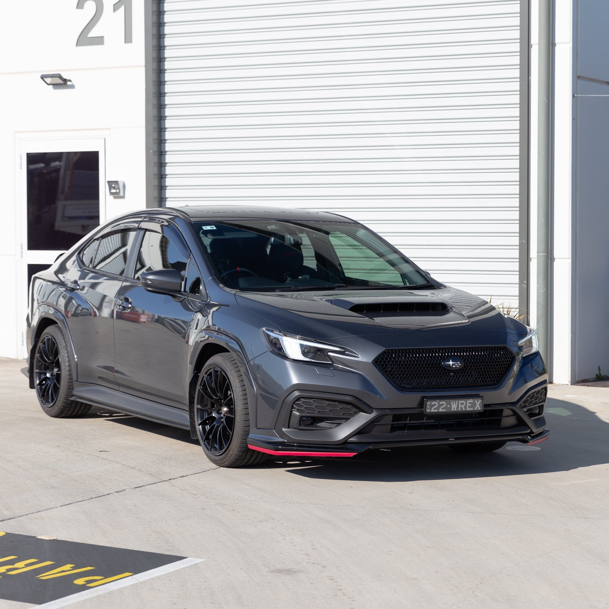 Aeroflow Dynamics S-Spec Paint Matched Fender Flares (+10mm) For Subaru WRX VB 2022-2025 [Paint Matched]