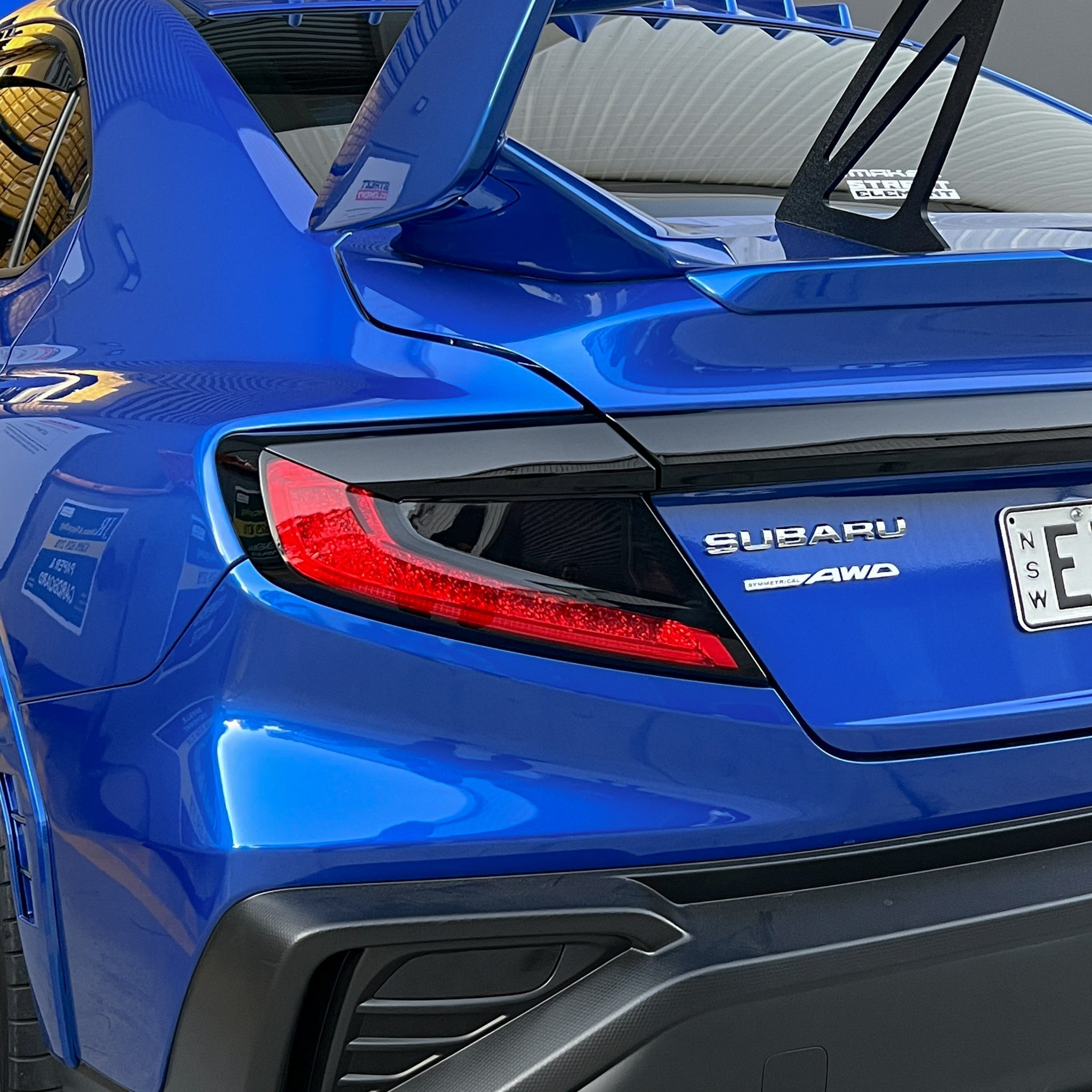 Aeroflow Dynamics S-Spec Taillight Covers For Subaru WRX VB 2022-2025 [Paint Matched]