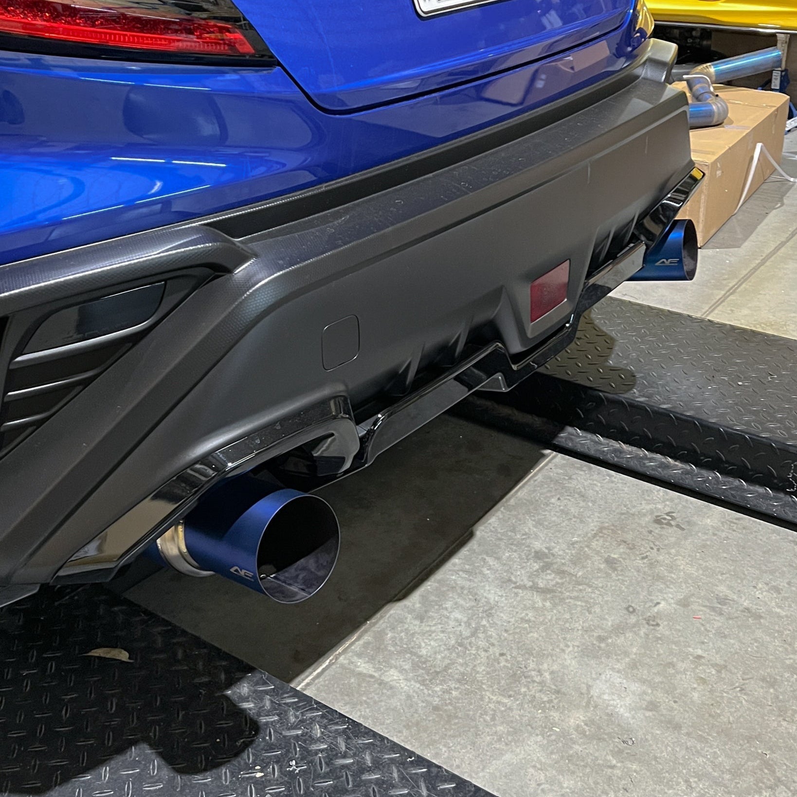 Aeroflow Dynamics Full Titanium Dual Exit 3" Cat Back Exhaust For Subaru WRX VB 2022-2025