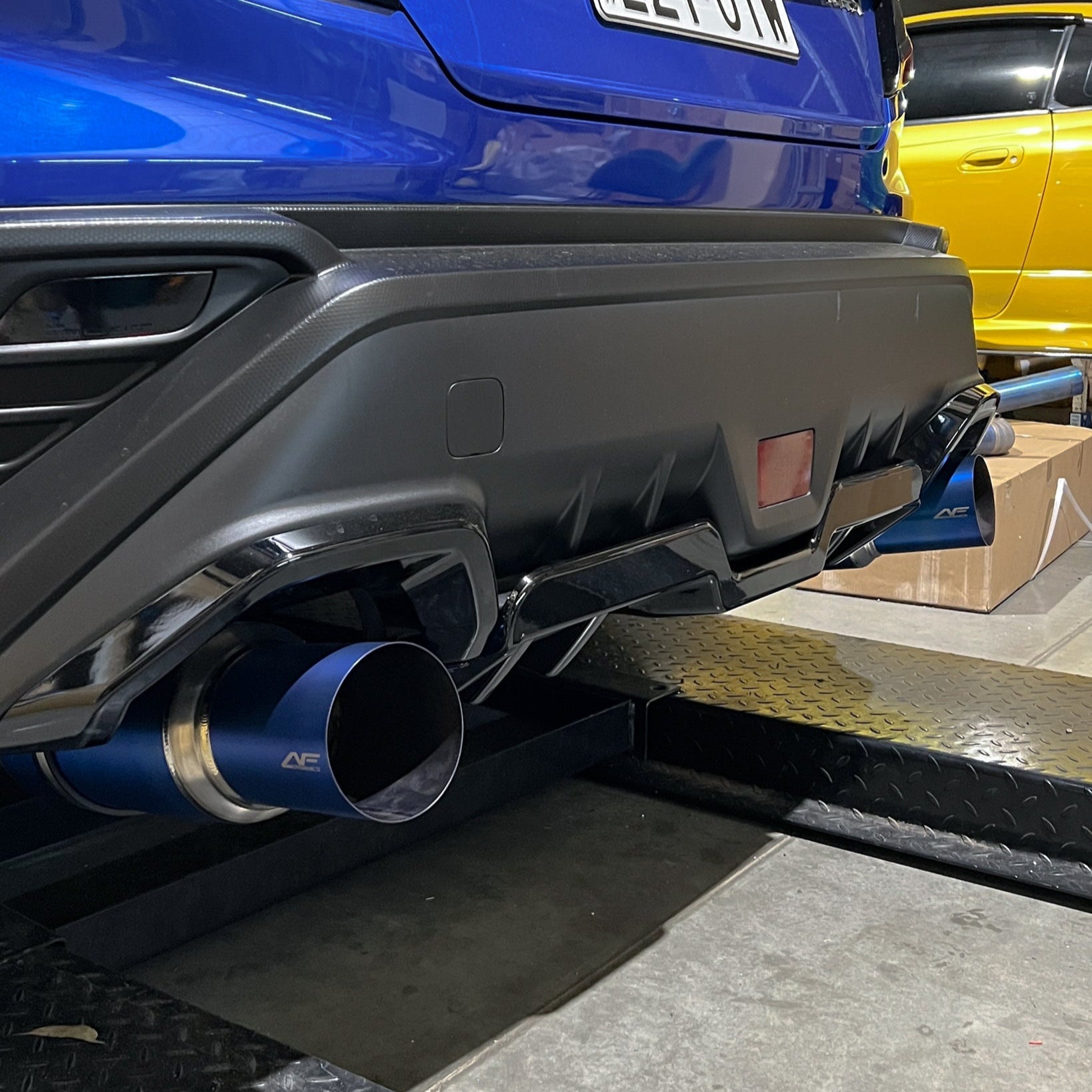 Aeroflow Dynamics Full Titanium Dual Exit 3" Cat Back Exhaust For Subaru WRX VB 2022-2025