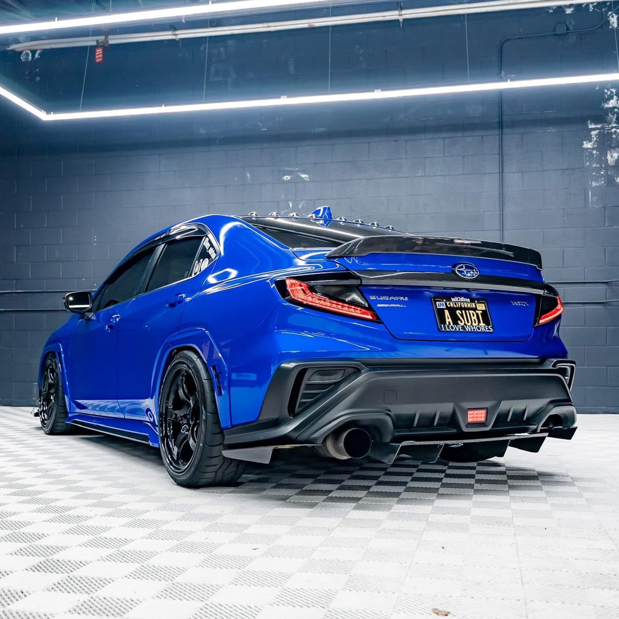 Aeroflow Dynamics S-Spec Paint Matched Side Skirt Replacements For Subaru WRX VB 2022-2025 [Paint Matched]
