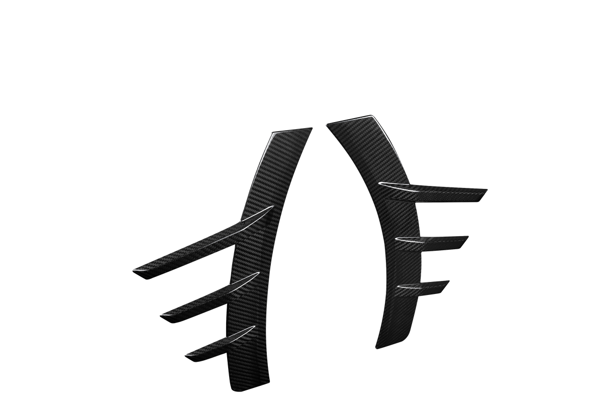 M Performance Style Pre Pregged Dry Carbon Fiber Rear Fender Arch Trim Set for BMW M2 G87 2023+