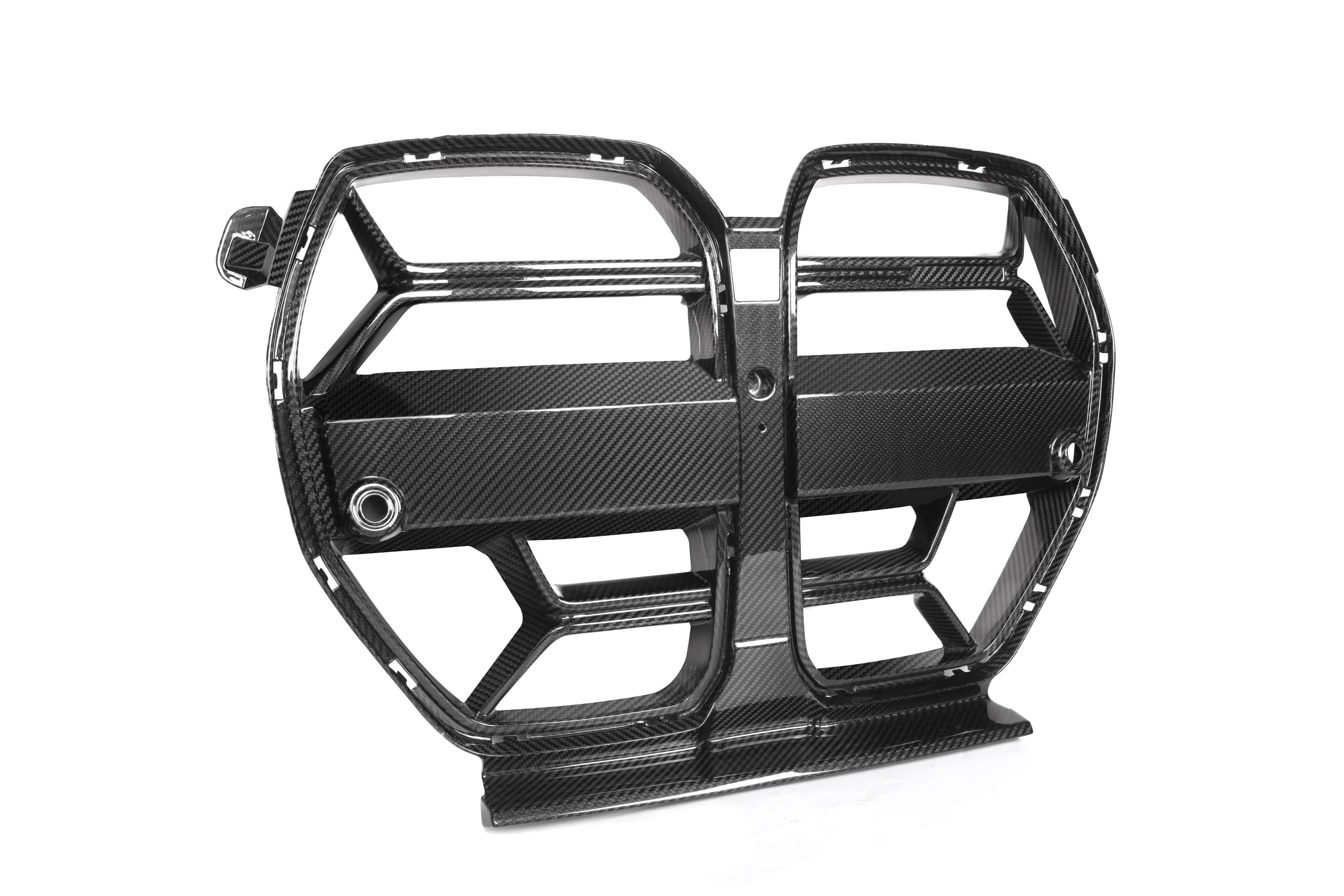 CSL Style Pre Pregged Dry Carbon Grille For BMW M3 G80 G81 / M4 G82 G83 without ACC 2020+