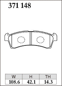 DIXCEL Front Brake Pads for Suzuki Alto (HA36V / HA36S / HA37S / HA97S) - iilumolab