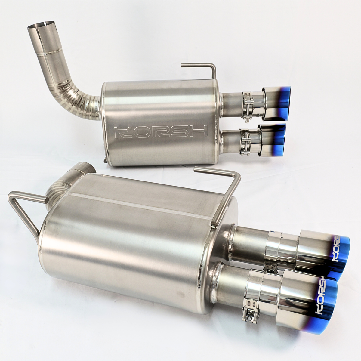 Korsh Manual Turboback for Subaru WRX 2015+ - Titanium Catback with Stainless Downpipe