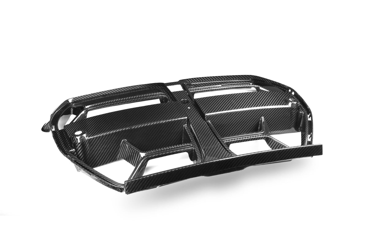 CSL Style Pre Pregged Dry Carbon Grille For BMW M3 G80 G81 / M4 G82 G83 without ACC 2020+