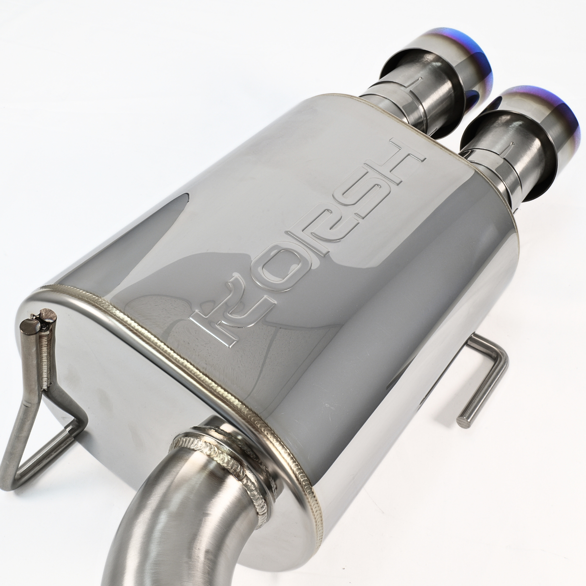Korsh Manual Turbo Back Exhaust for Subaru WRX 2015+ - Stainless Steel with Titanium Tips