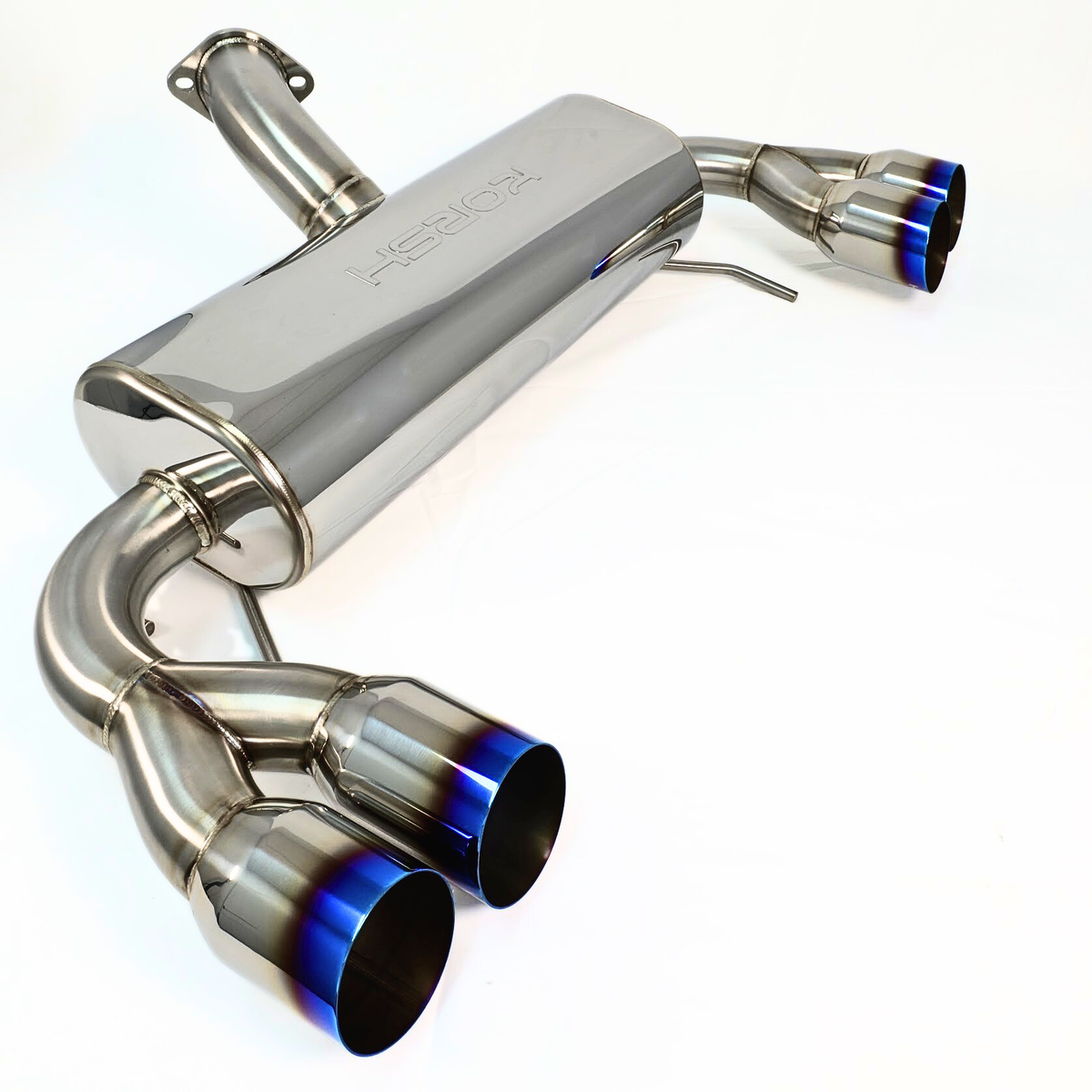 Korsh Auto Turboback Exhaust for Subaru WRX STI Hatch 2008-2014 - Stainless Steel with Titanium Tips