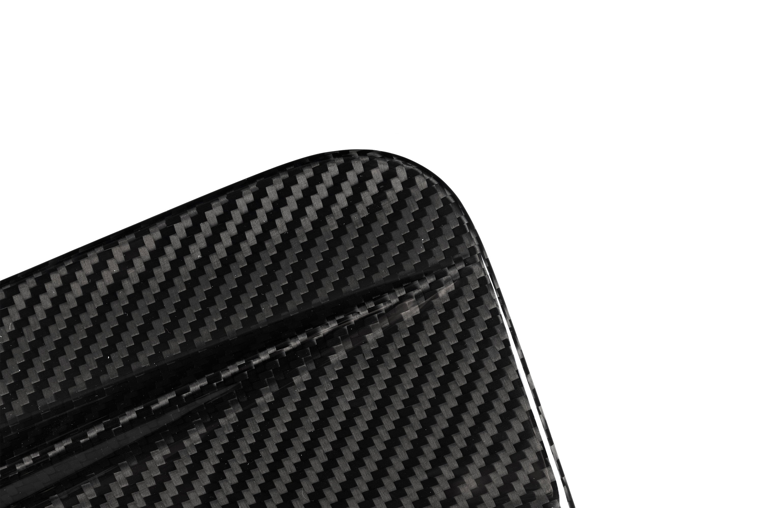 Sooqoo Pre Pregged Dry Carbon Fiber Fuel Tank Cover for BMW iX3 G08i LCI 2021+