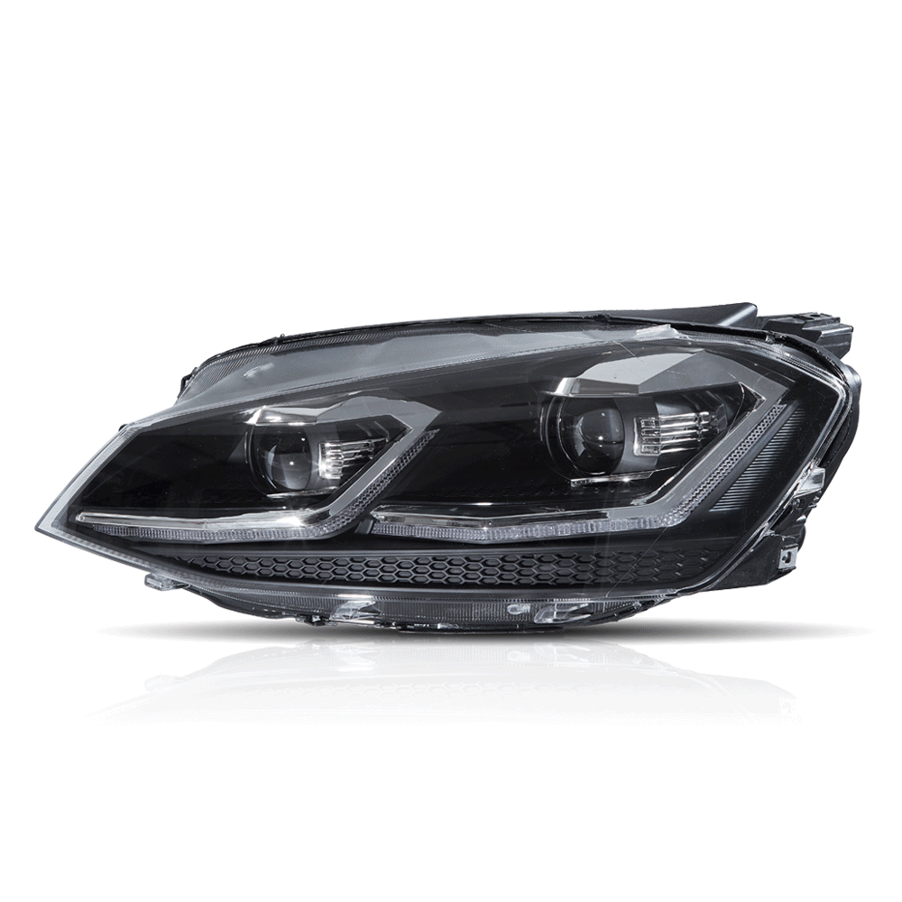 2012-2020 VW MK7.5R STYLE SEQUENTIAL LED HEADLIGHTS (MK7)