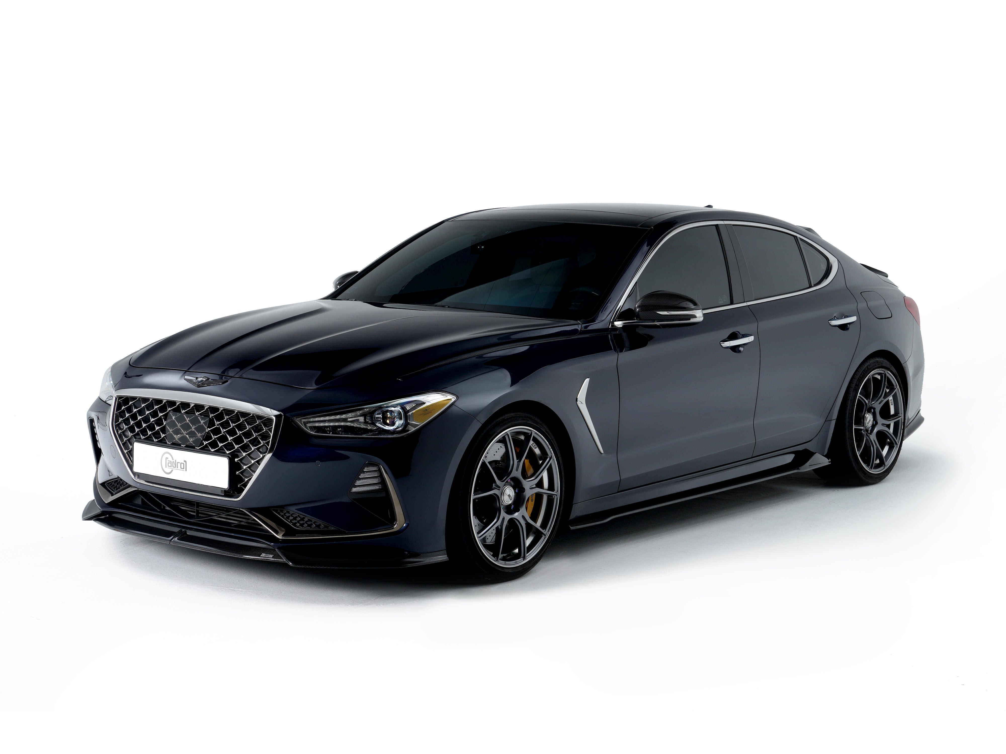 Genesis G70 Carbon Fiber Front Lip V3 2019-2021