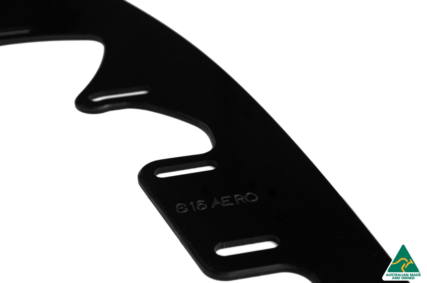 Flow Designs S15 / 200SX Aero Front Lip Splitter Extensions (Pair - For Aero Front Bar) - iilumolab