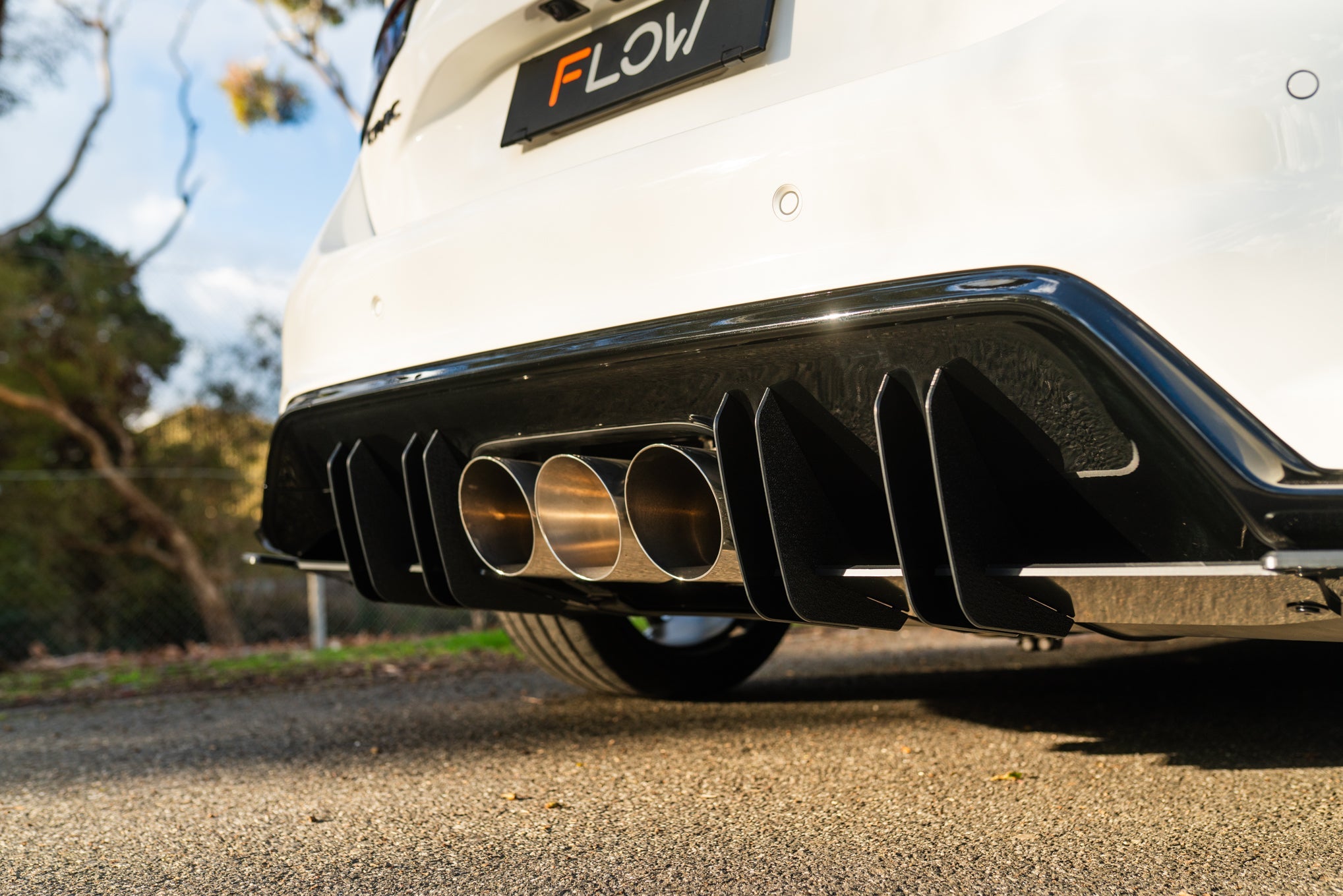 Flow Designs FL5 Civic Type R Flow-Lock Rear Diffuser