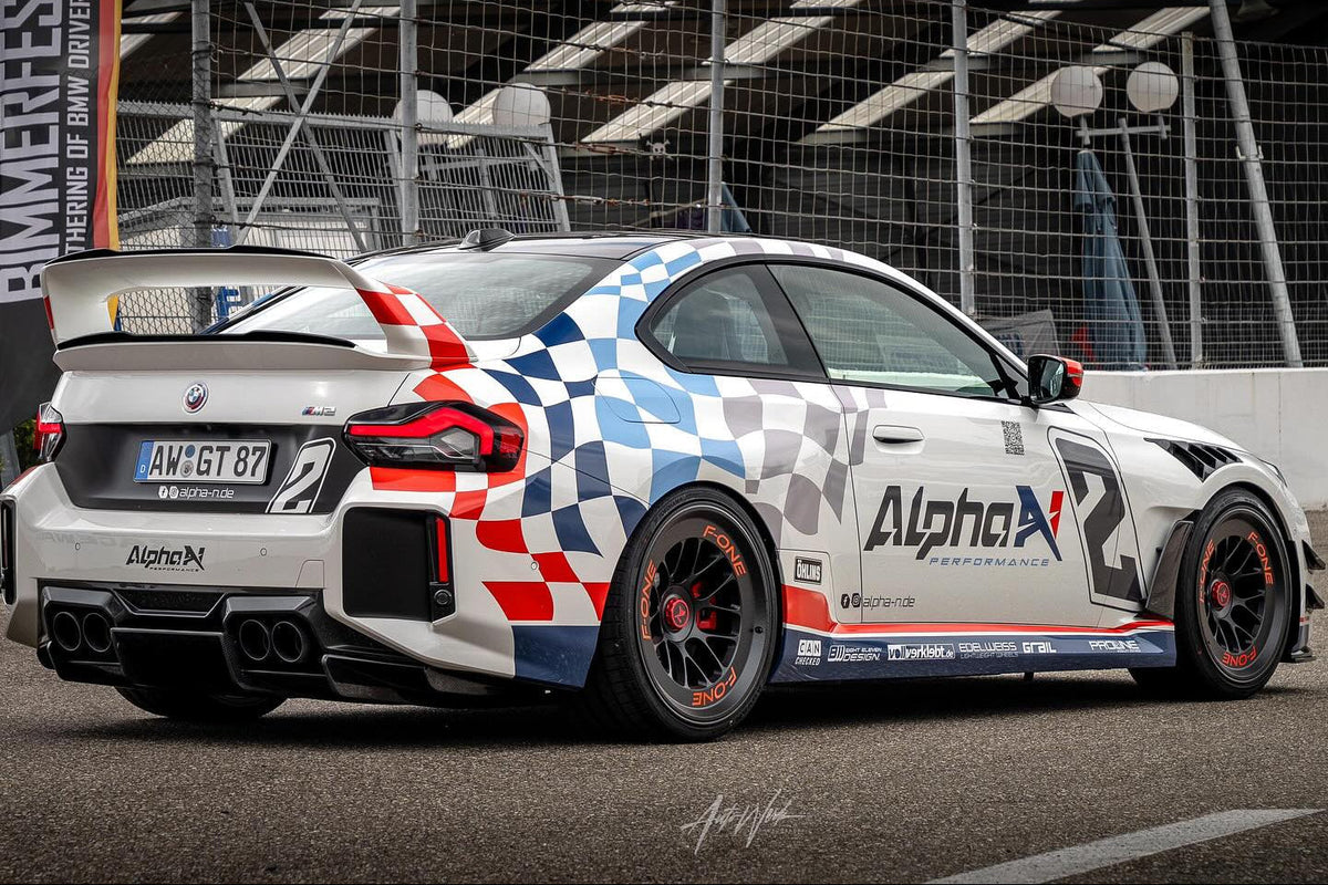 Class 3 Wing Carbon Gurney Flap Set for BMW M2 G87 / 2-Series G42