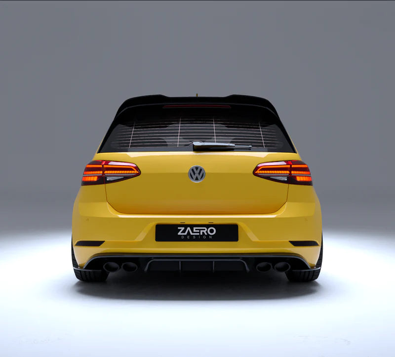 Zaero Designs EVO-1 Rear Diffuser for VW Golf MK7.5R 18-21
